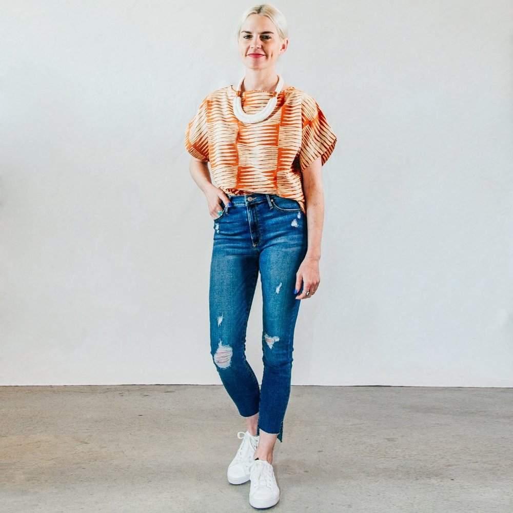 Black Orchid Miranda Off Step Jean